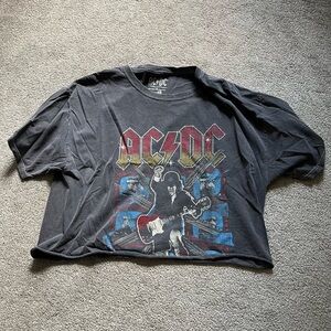 AC/DC Crop Top
